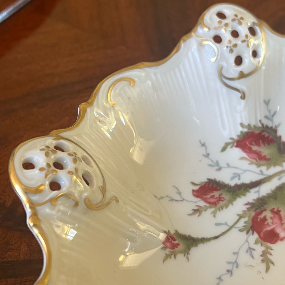 Vintage Rosenthal Moliere Rose Bowl